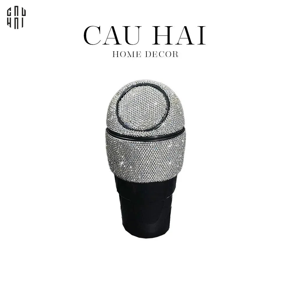THÙNG RÁC MINI BLING BLING - AUTO GEAR LUXE - CẬU HAI HOME DECOR