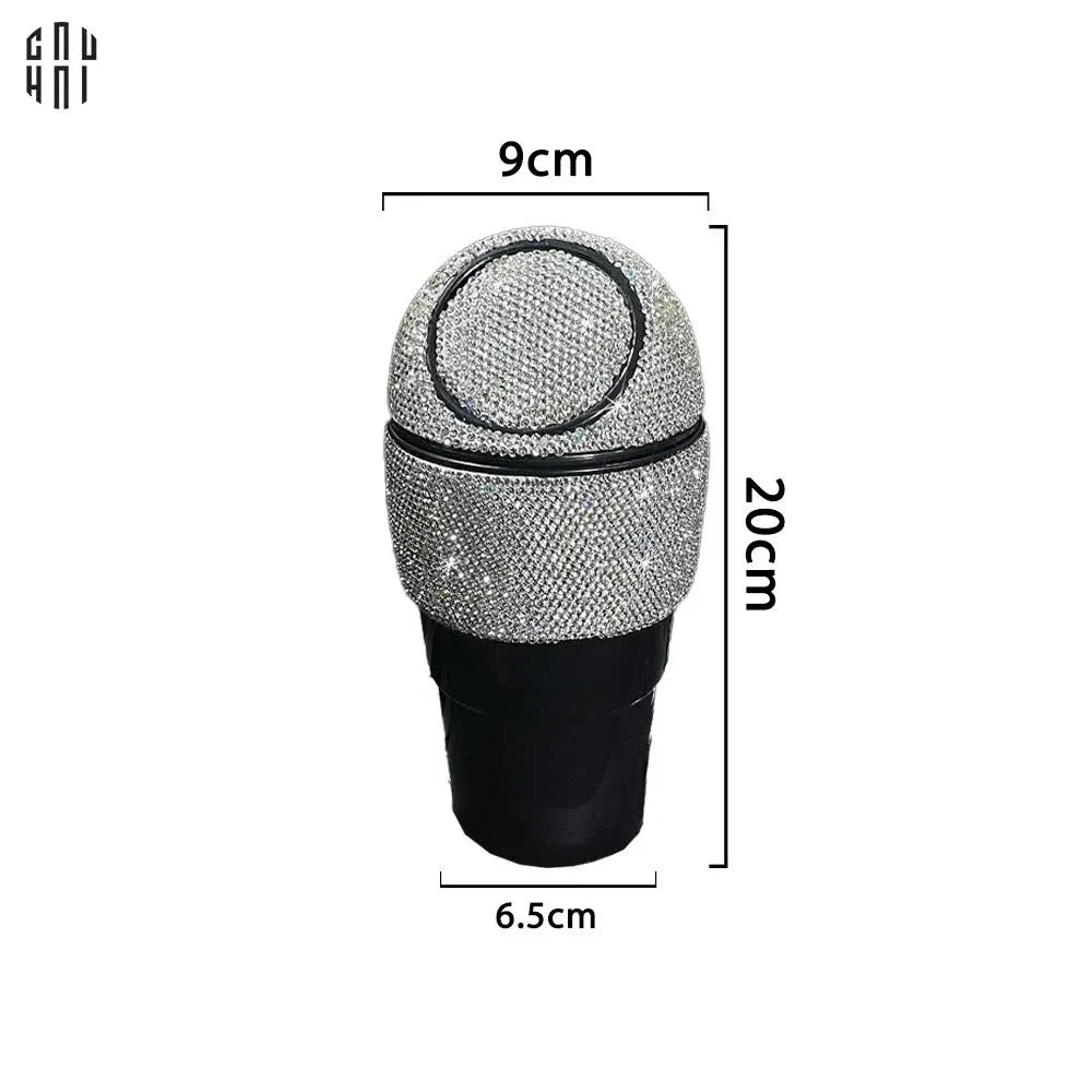 THÙNG RÁC MINI BLING BLING - AUTO GEAR LUXE - CẬU HAI HOME DECOR