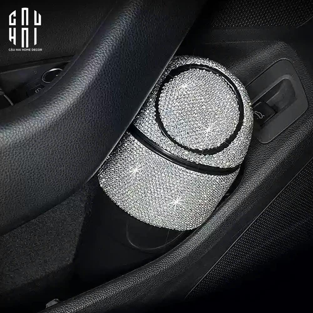 THÙNG RÁC MINI BLING BLING - AUTO GEAR LUXE - CẬU HAI HOME DECOR