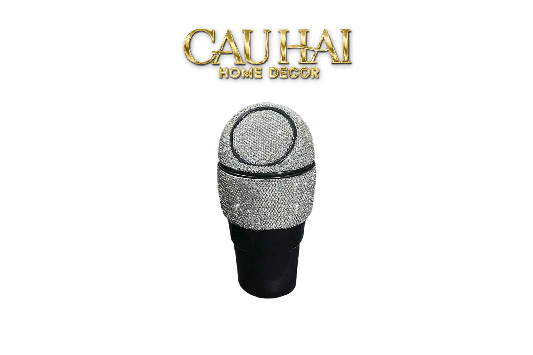 Thùng Rác Mini Bling Bling - Auto Gear Luxe-CẬU HAI HOME DECOR
