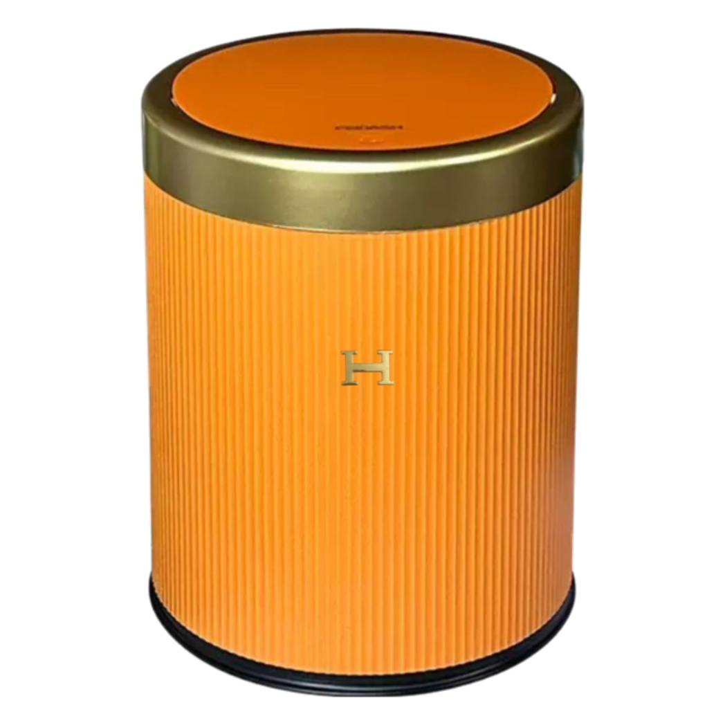 Thùng Rác Nắp Lật Équestre Mandarin 12L-Thùng Rác-CẬU HAI HOME DECOR-CẬU HAI HOME DECOR