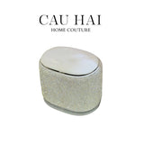 THÙNG RÁC VUÔNG DIAMOND FANTASY BLING BLING - CẬU HAI HOME DECOR