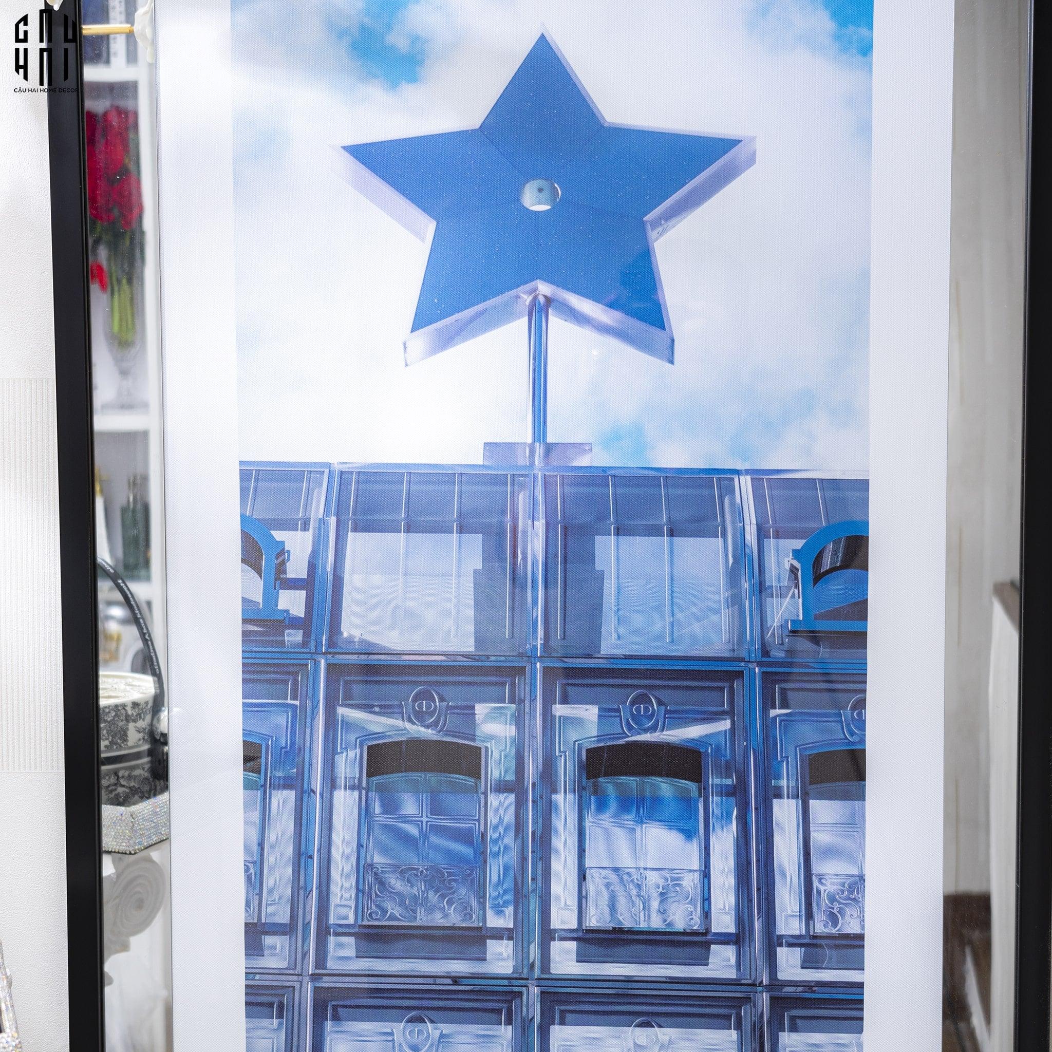 TRANH CANVAS CAO CẤP BLUE SKY 60X120CM - CẬU HAI HOME DECOR