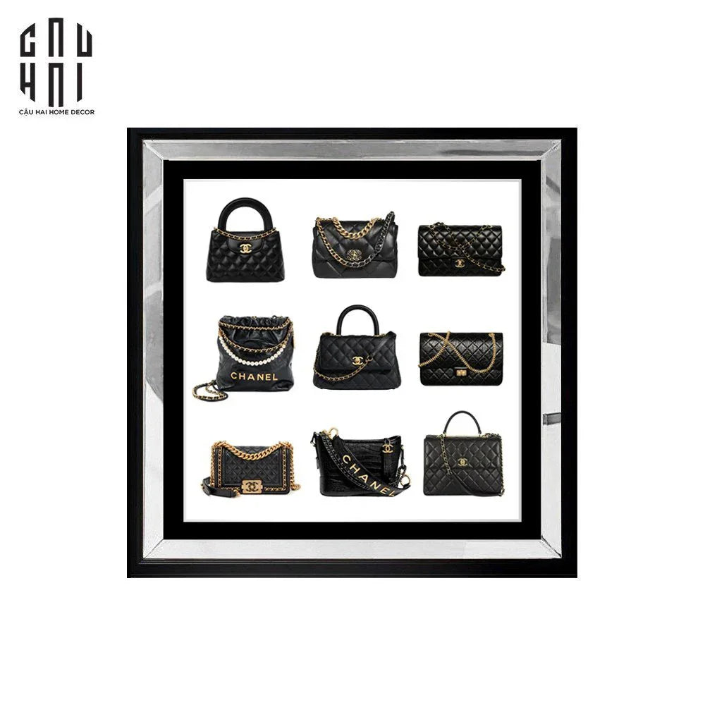 TRANH CANVAS CAO CẤP C TIMELESS FLAGBAG LUXURY 90X90CM - CẬU HAI HOME DECOR