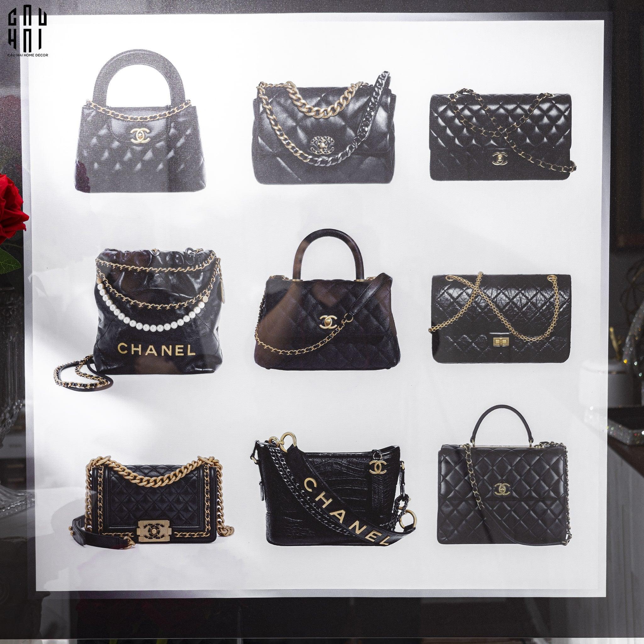 TRANH CANVAS CAO CẤP C TIMELESS FLAGBAG LUXURY 90X90CM - CẬU HAI HOME DECOR