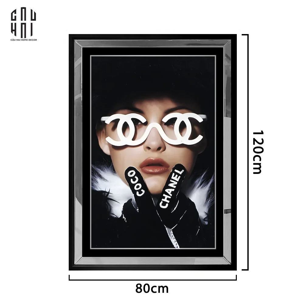 TRANH CANVAS CAO CẤP CHARMING 80X120CM - CẬU HAI HOME DECOR