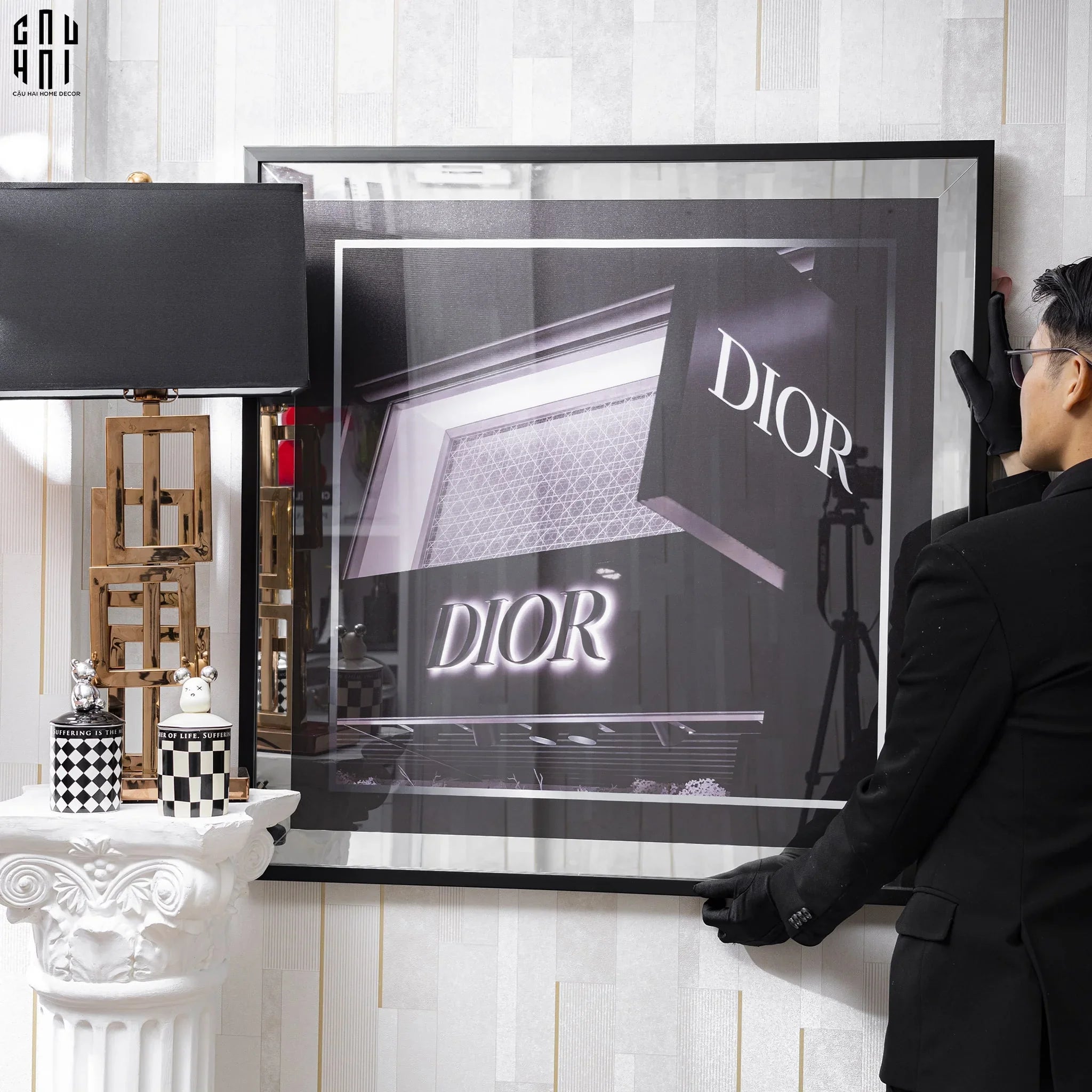 TRANH CANVAS CAO CẤP DECO 90X90CM - CẬU HAI HOME DECOR