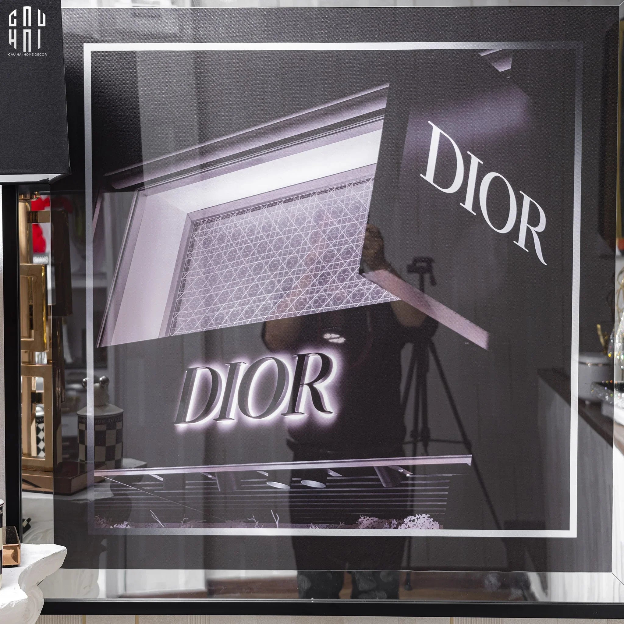 TRANH CANVAS CAO CẤP DECO 90X90CM - CẬU HAI HOME DECOR