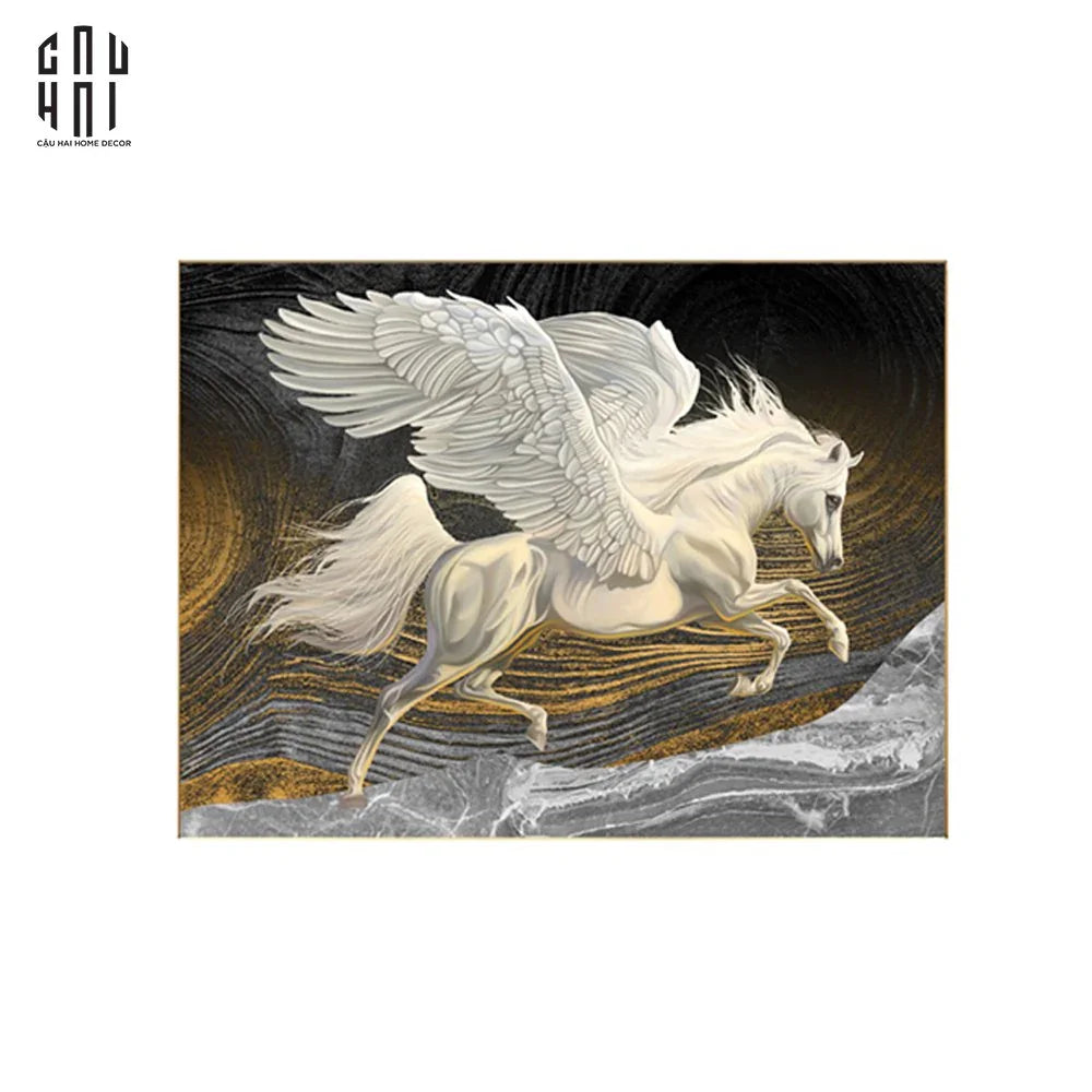 TRANH CANVAS CHEVAL VOLANT - CẬU HAI HOME DECOR