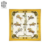 TRANH CANVAS COURSE DE CHEVAUX 90X90CM-CẬU HAI HOME DECOR