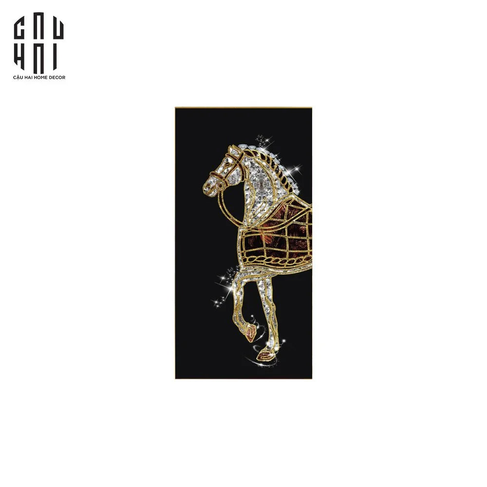 TRANH CANVAS DARK H-BLING BLING 50X100CM - CẬU HAI HOME DECOR