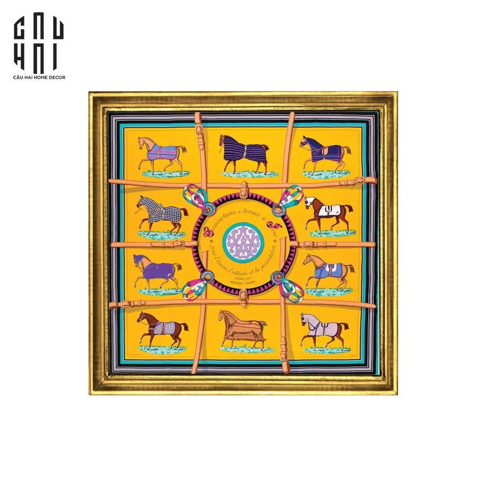 TRANH CANVAS H-APRON 90X90CM-CẬU HAI HOME DECOR