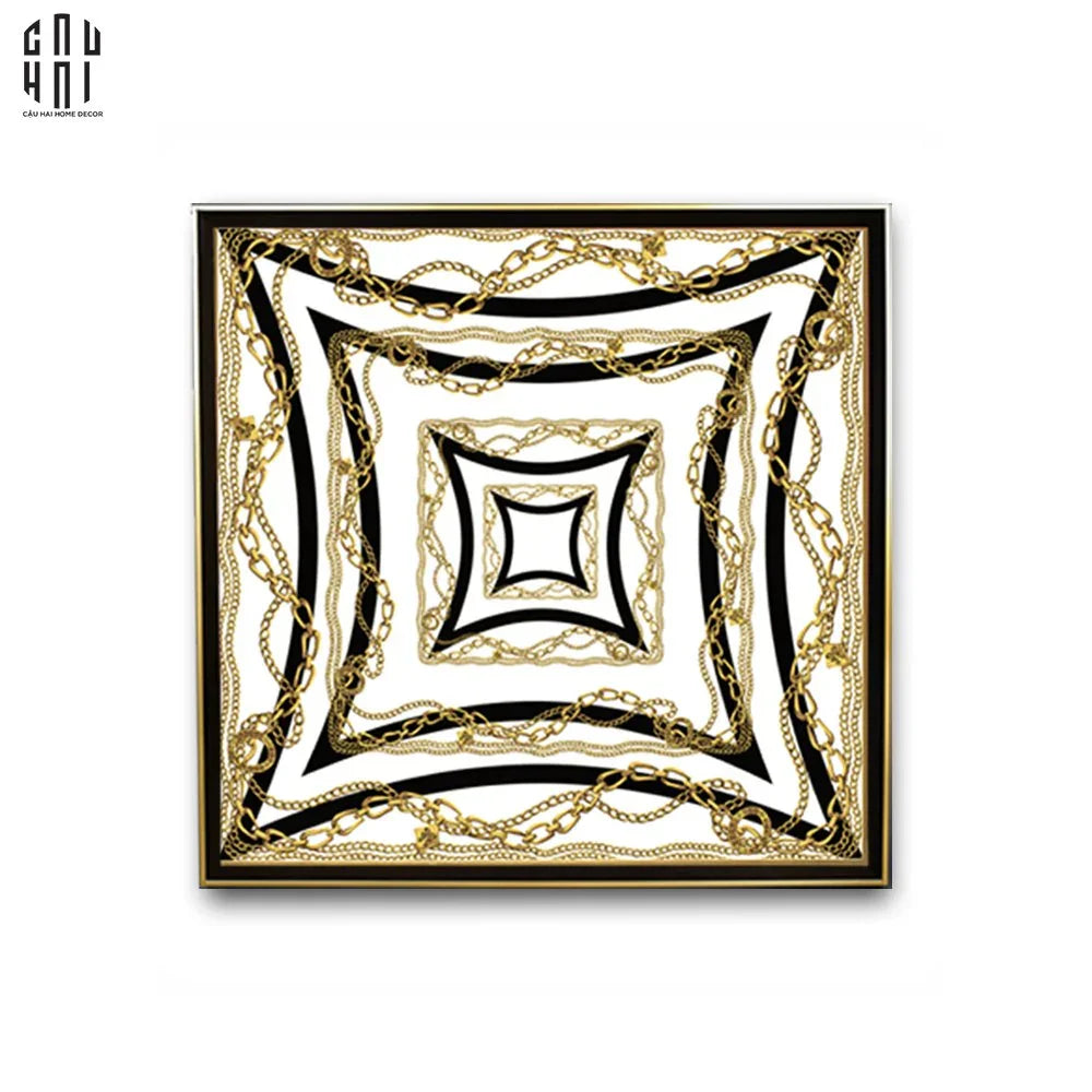 TRANH CANVAS LA CHAINE 90X90CM - CẬU HAI HOME DECOR