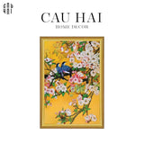 TRANH CANVAS MAI LAN CÚC TRÚC 80X120CM - CẬU HAI HOME DECOR