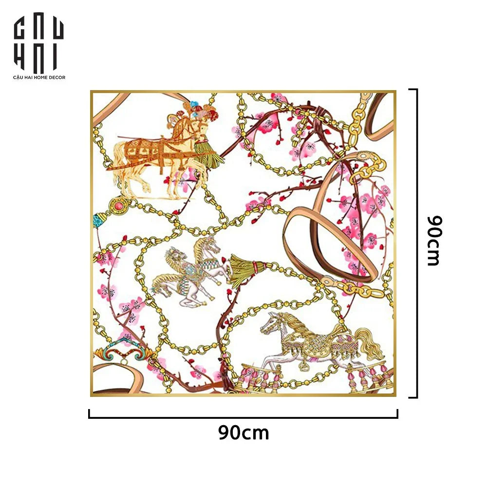 TRANH CANVAS MARIUS 90X90CM - CẬU HAI HOME DECOR