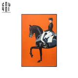 Tranh Canvas O-Horseman 80X110Cm-TRANH TREO TƯỜNG-Đối tác tại Trung Quốc theo từng đơn đặt hàng-CẬU HAI HOME DECOR