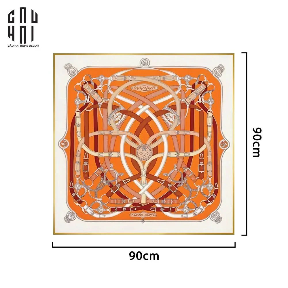 TRANH CANVAS O-RÊNES 90X90 CM - CẬU HAI HOME DECOR
