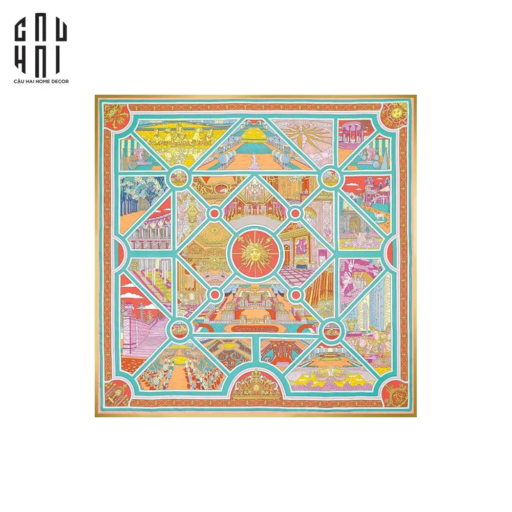 TRANH CANVAS PYRAMID 90X90CM - CẬU HAI HOME DECOR