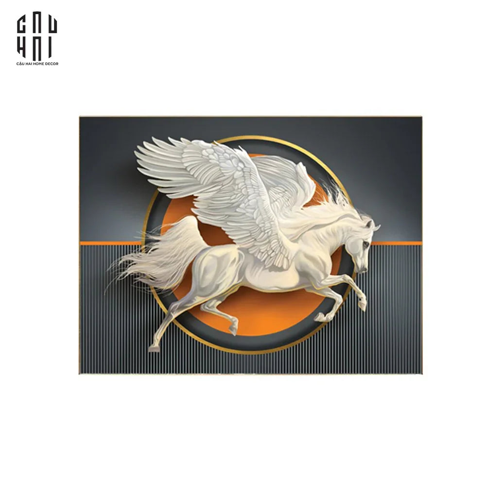 TRANH CANVAS ROYAL FLYING HORSE - CẬU HAI HOME DECOR