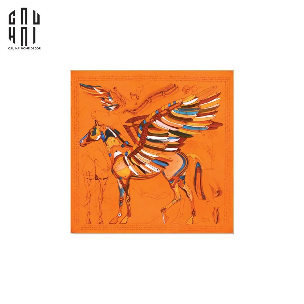 TRANH CANVAS S-PEGASUS 60X60 CM - CẬU HAI HOME DECOR