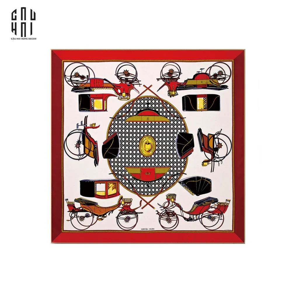 TRANH CANVAS SALISBURY 90X90CM - CẬU HAI HOME DECOR