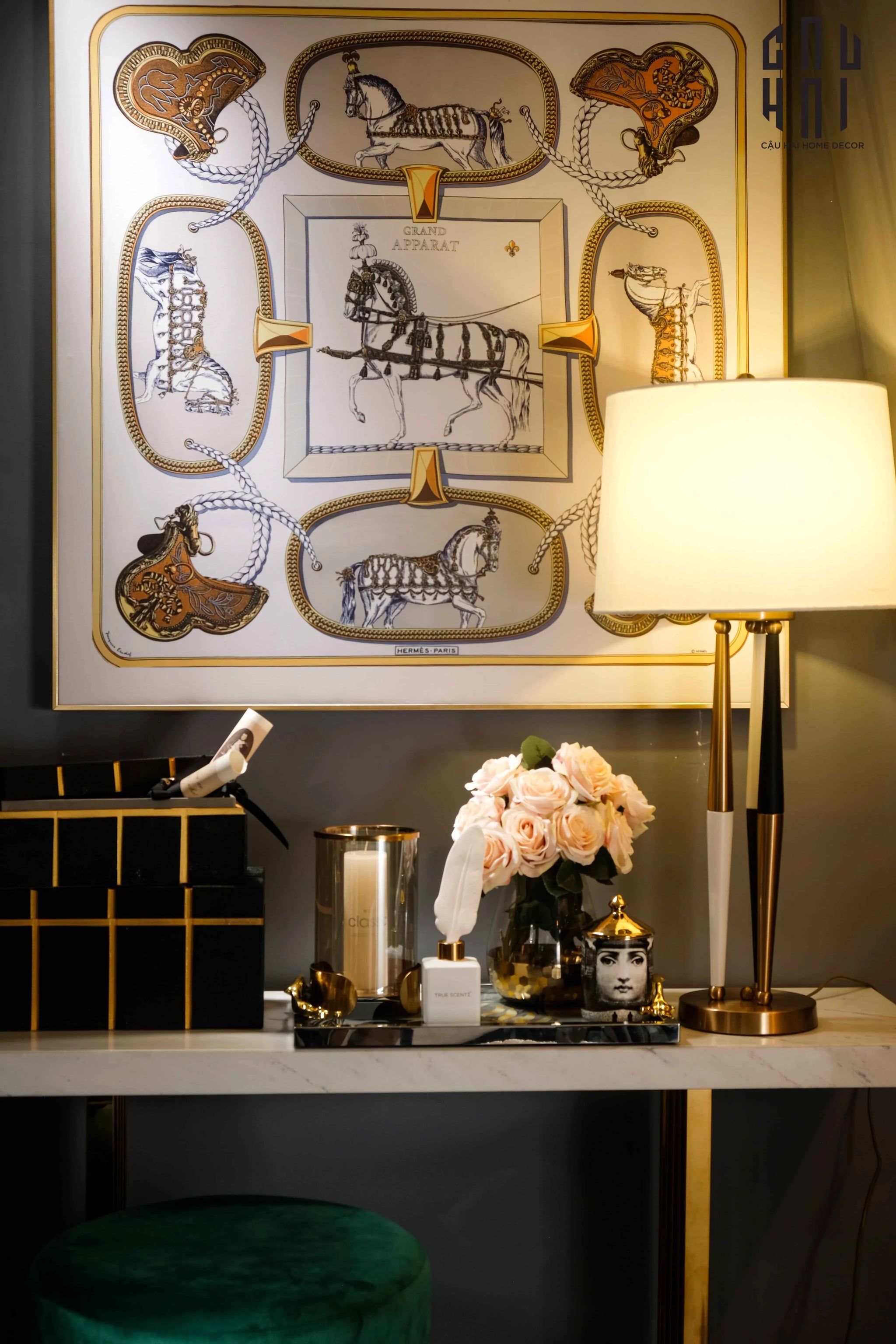 TRANH CANVAS SEABISCUIT 90X90 CM - CẬU HAI HOME DECOR