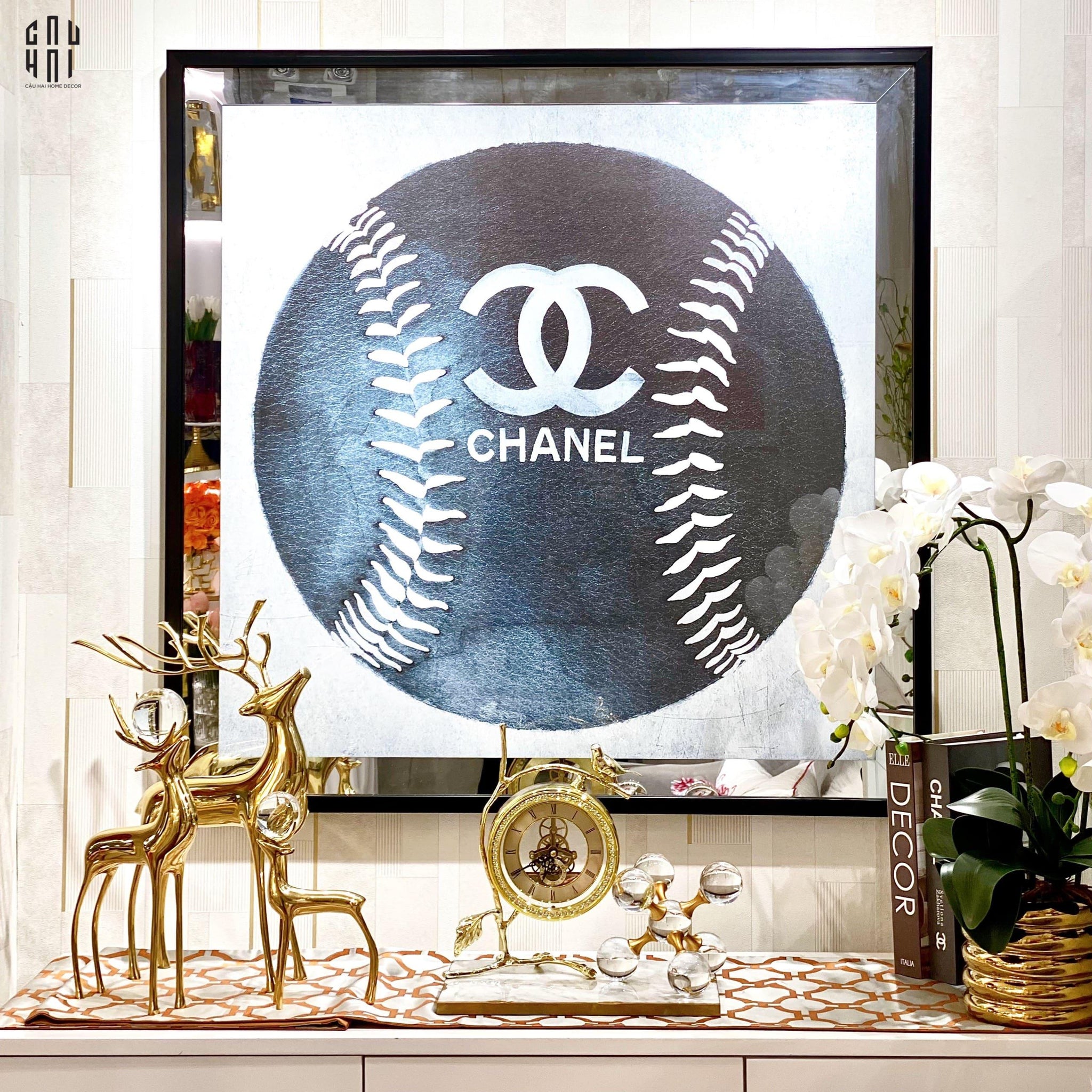 TRANH CANVAS SHINING WIMBLEDON 94X94CM - CẬU HAI HOME DECOR