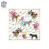 TRANH CANVAS SUPER FLYING HORSE 90X90CM - CẬU HAI HOME DECOR