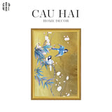 TRANH CANVAS THANH MAI 80X120CM - CẬU HAI HOME DECOR