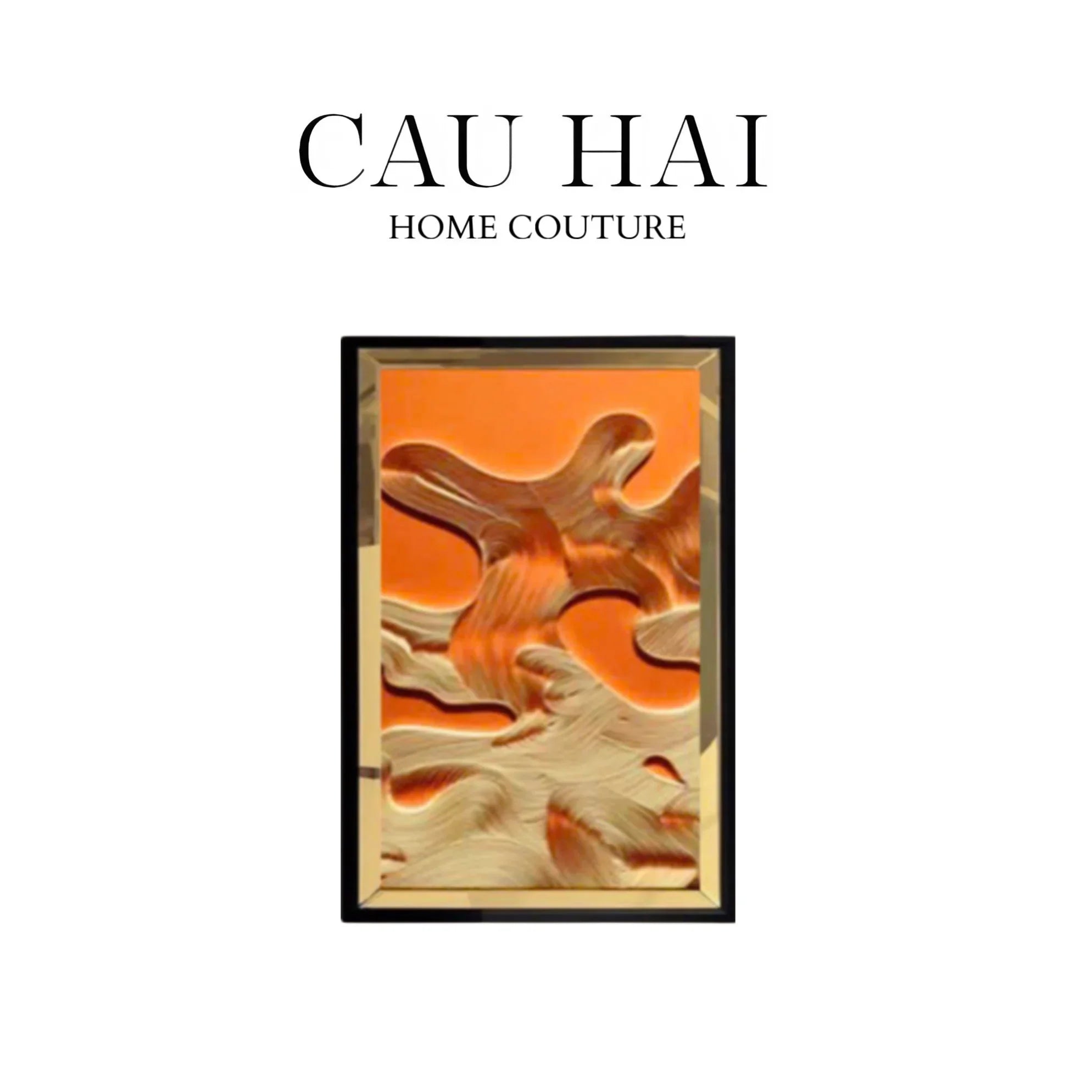 TRANH CANVAS TREO TƯỜNG O RIPPLE 63X123CM - CẬU HAI HOME DECOR