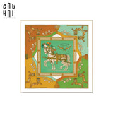 TRANH CANVAS TWIN COURSIER 90X90CM - CẬU HAI HOME DECOR