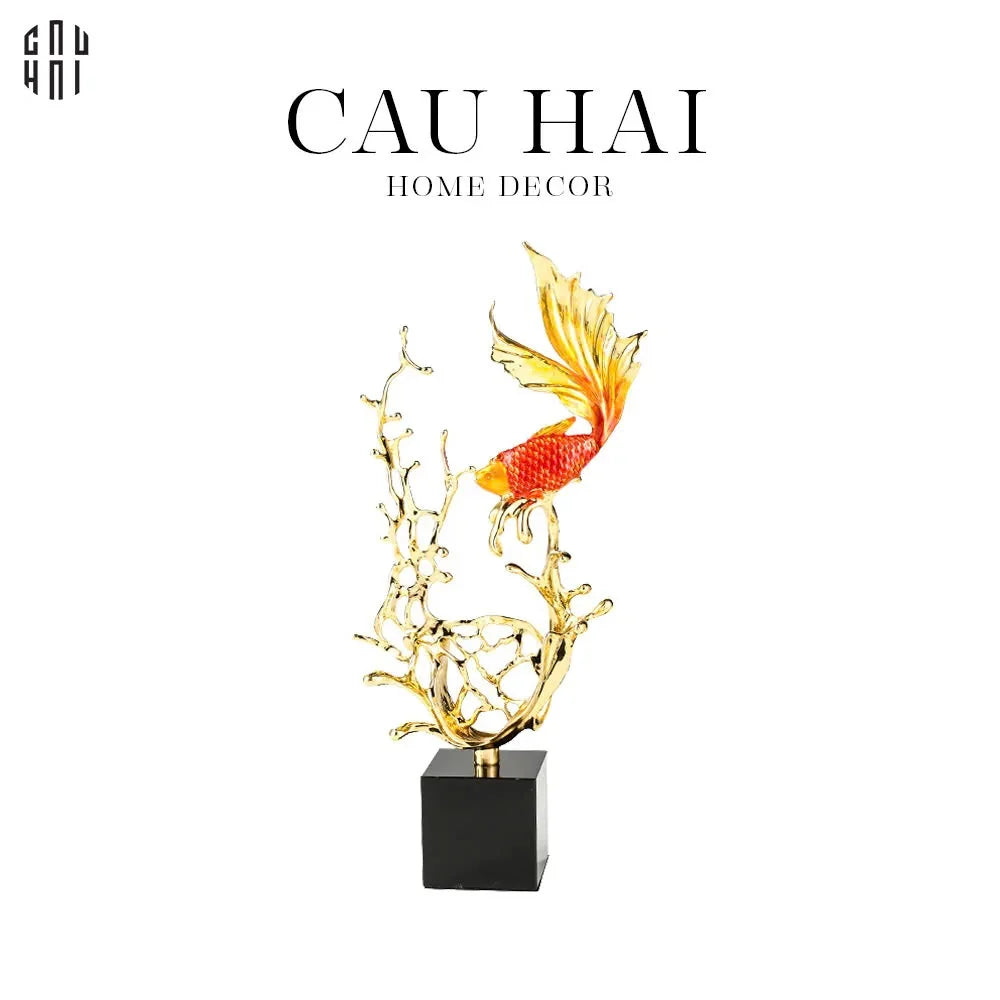 HOME COUTURE - TƯỢNG CÁ VƯỢT VŨ MÔN CORALIA IMPÉRIALE SS25-CẬU HAI HOME DECOR