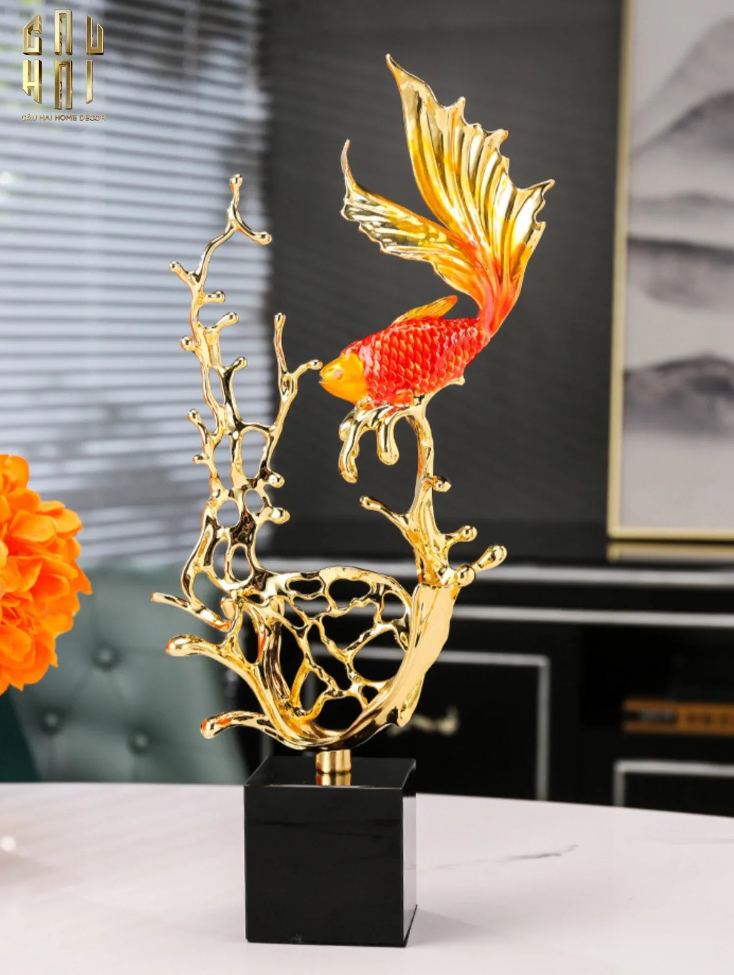 HOME COUTURE - TƯỢNG CÁ VƯỢT VŨ MÔN CORALIA IMPÉRIALE SS25-CẬU HAI HOME DECOR