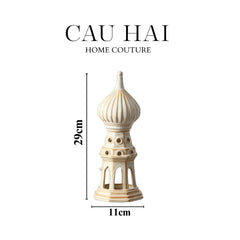 Tượng Ceramic Onion Dome H29-CẬU HAI HOME DECOR