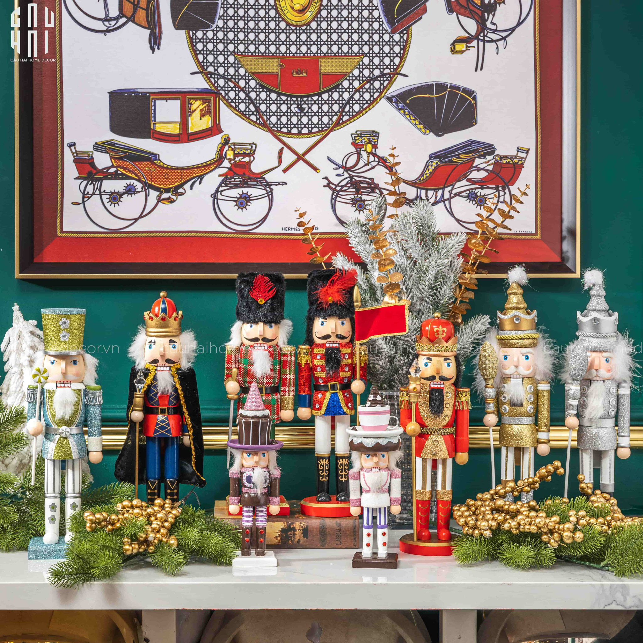 FÊTES COUTURE - TƯỢNG MUSKERTEER NUTCRACKER PREMIUM 42 - CẬU HAI HOME DECOR