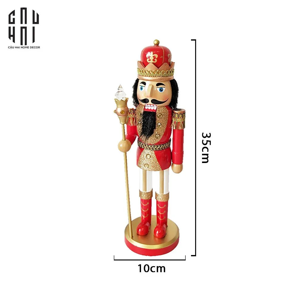 FÊTES COUTURE - TƯỢNG NUTCRACKER 35CM SCEPTER - CẬU HAI HOME DECOR