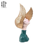 TƯỢNG CÔ GÁI JR ANGELINA H28 - CẬU HAI HOME DECOR
