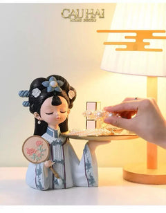 Tượng Công Chúa Giá Đáo - Figurine Impérial Concubine Ming Dynasty-CẬU HAI HOME DECOR
