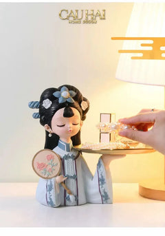 Tượng Công Chúa Giá Đáo - Figurine Impérial Concubine Ming Dynasty-CẬU HAI HOME DECOR