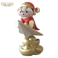Tượng Đại Thần Tài Túc Hỷ Khang Lạc 60 x 47 x 73-CẬU HAI HOME DECOR
