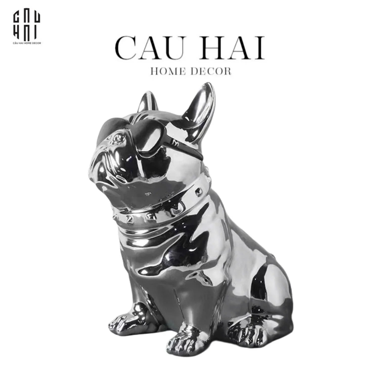 ELYSIAN - TƯỢNG ĐỰNG GIẤY PLATINUM BULL-CẬU HAI HOME DECOR