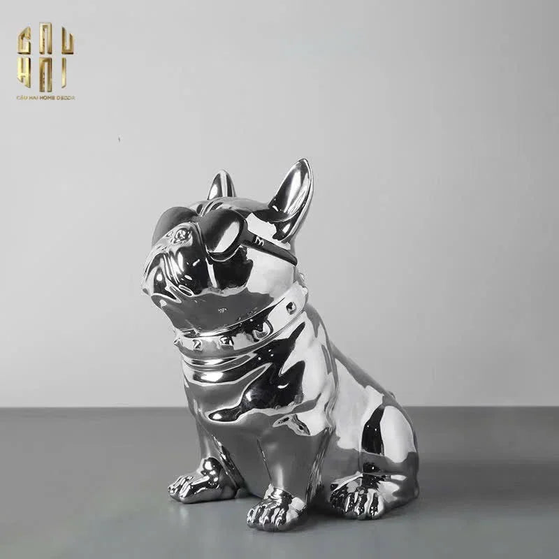 ELYSIAN - TƯỢNG ĐỰNG GIẤY PLATINUM BULL-CẬU HAI HOME DECOR