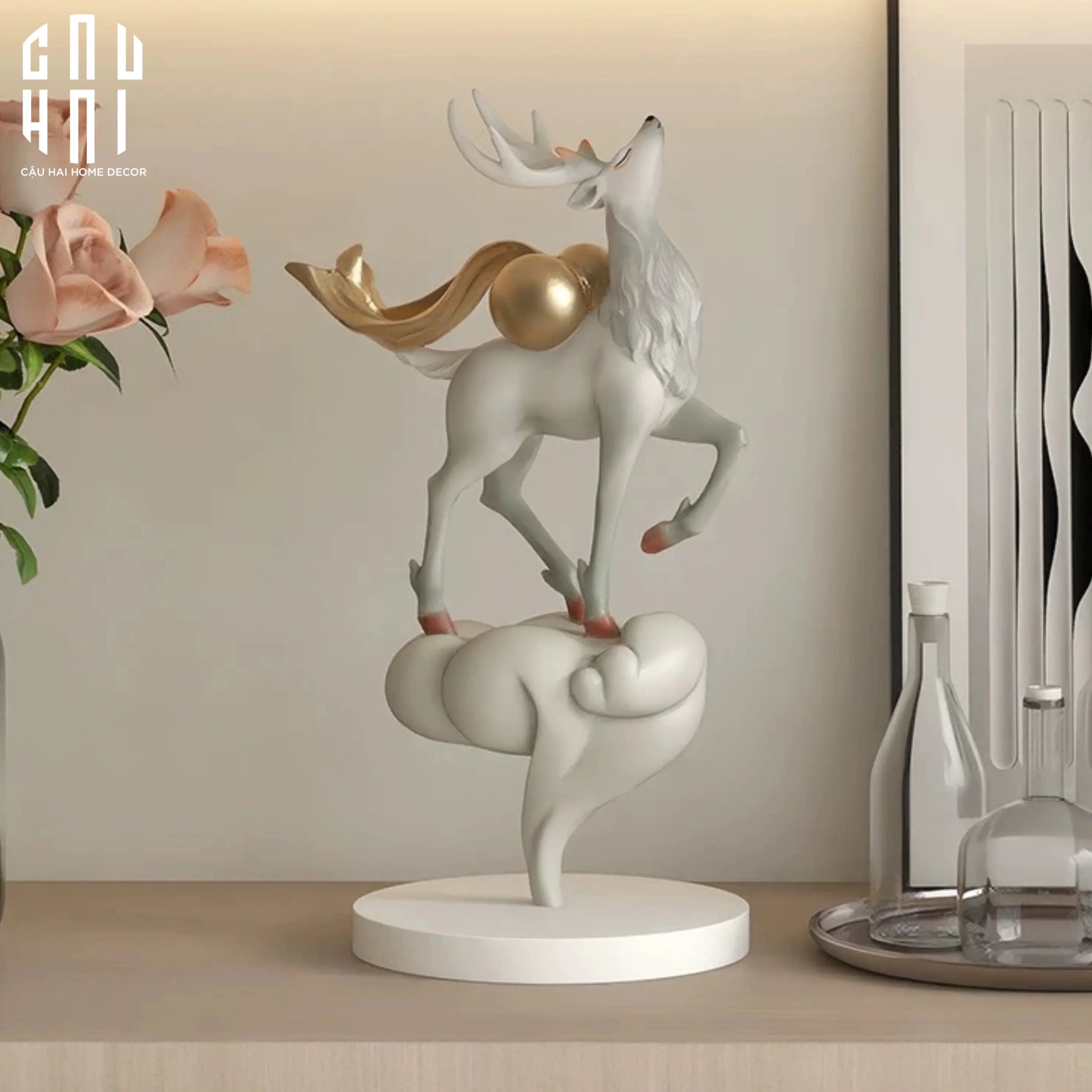 TƯỢNG FAIRY ELF FORTH-CẬU HAI HOME DECOR