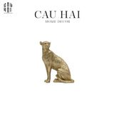 TƯỢNG GILDED CHEETAH-CẬU HAI HOME DECOR