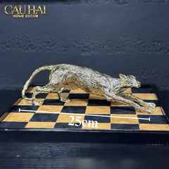 Tượng Gilded Predator-CẬU HAI HOME DECOR