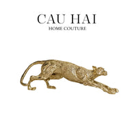 Tượng Gilded Predator-CẬU HAI HOME DECOR
