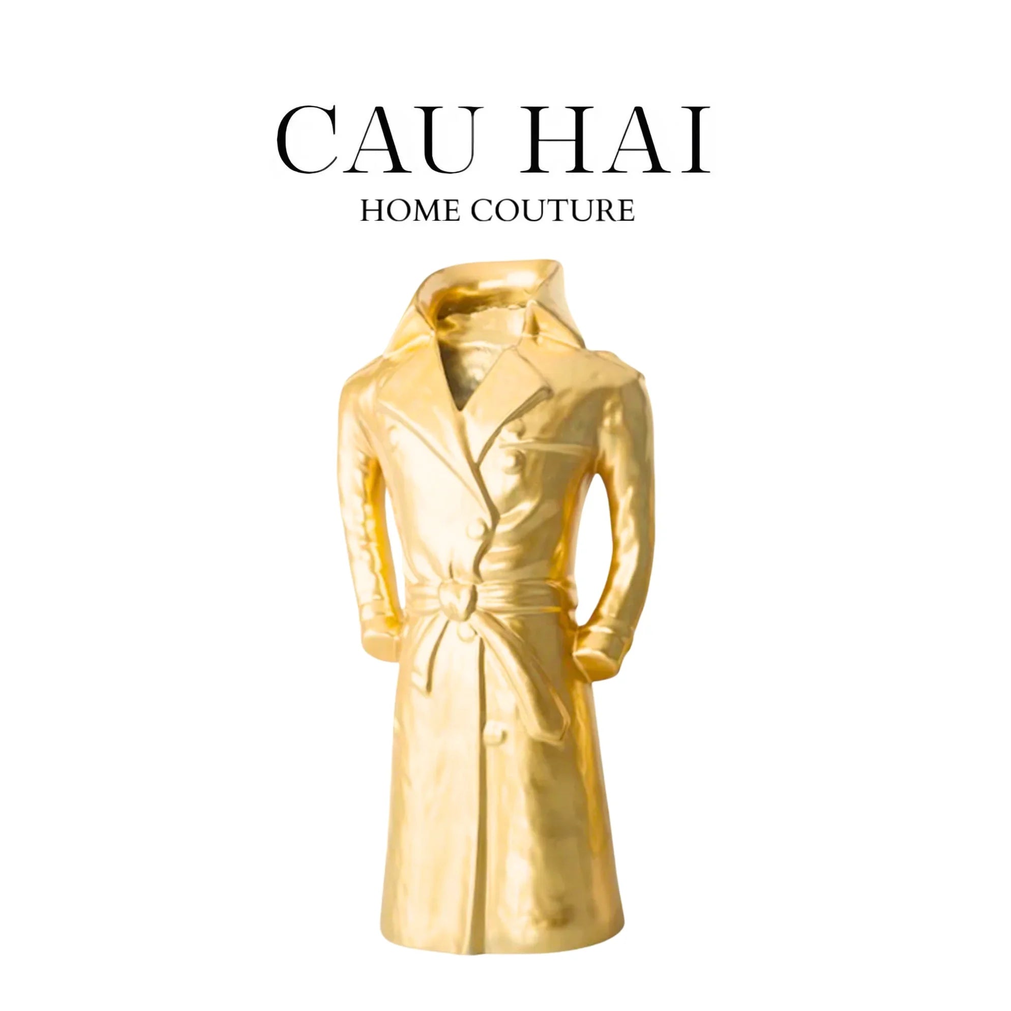 TƯỢNG GILDED TRENCH COAT FW25-CẬU HAI HOME DECOR