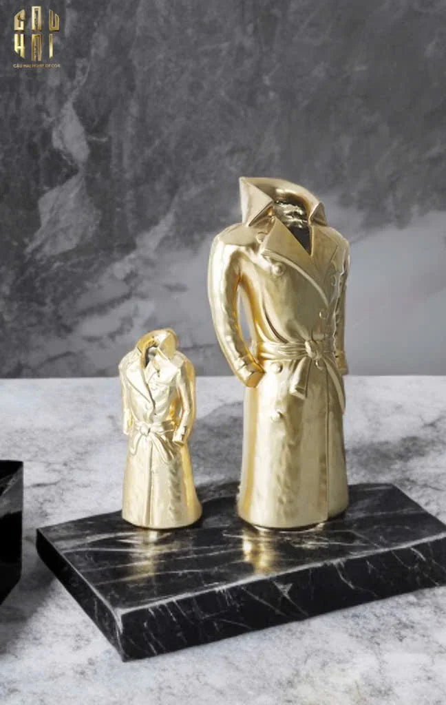 TƯỢNG GILDED TRENCH COAT FW25-CẬU HAI HOME DECOR