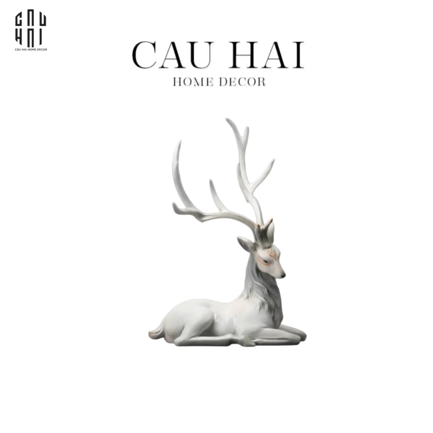 Tượng Goddess Elf Laying-CẬU HAI HOME DECOR