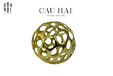 TƯỢNG QUẢ CẦU MÉTALLIQUE GOLDEN PLANET - GRANDE-CẬU HAI HOME DECOR
